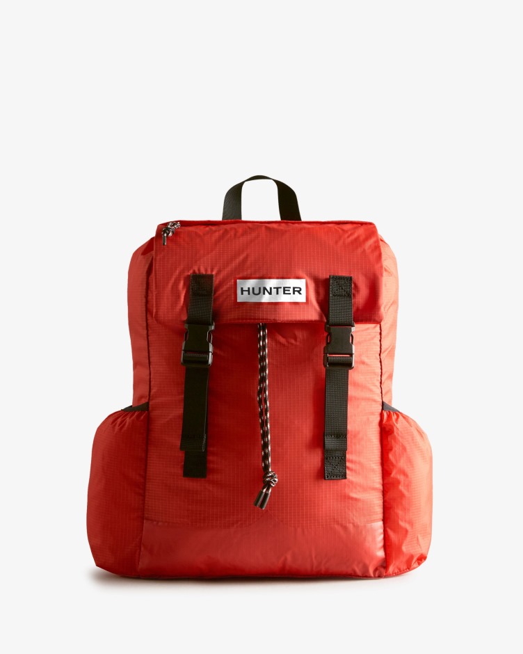 Hunter Mochila Embalável Em Ripstop Hunter Vermelho