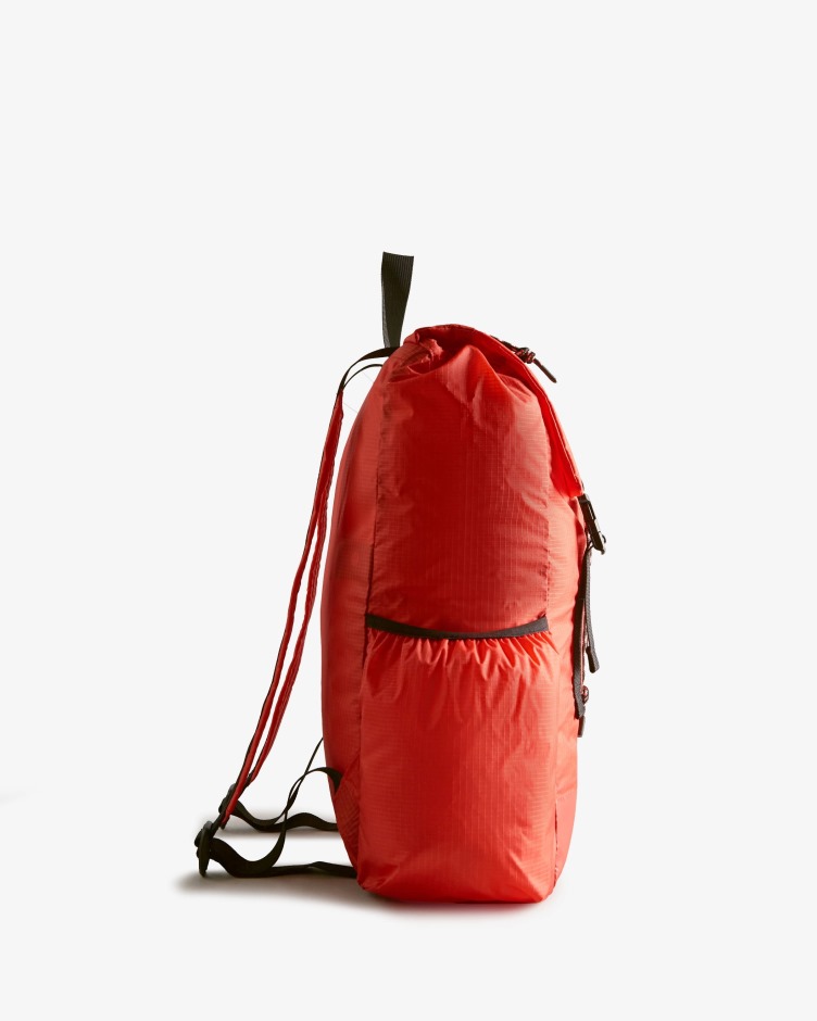 Hunter Mochila Embalável Em Ripstop Hunter Vermelho
