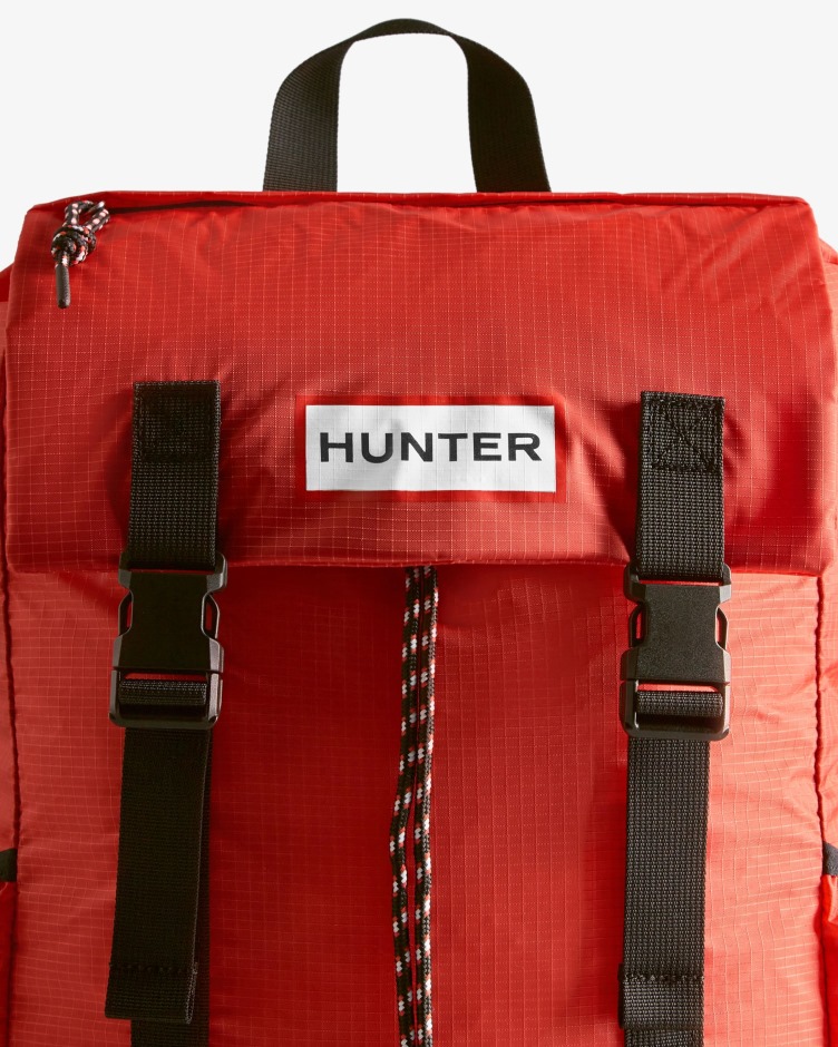 Hunter Mochila Embalável Em Ripstop Hunter Vermelho