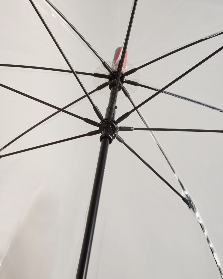 Caçador Bigode Bolha Guarda-chuva Militar Vermelho