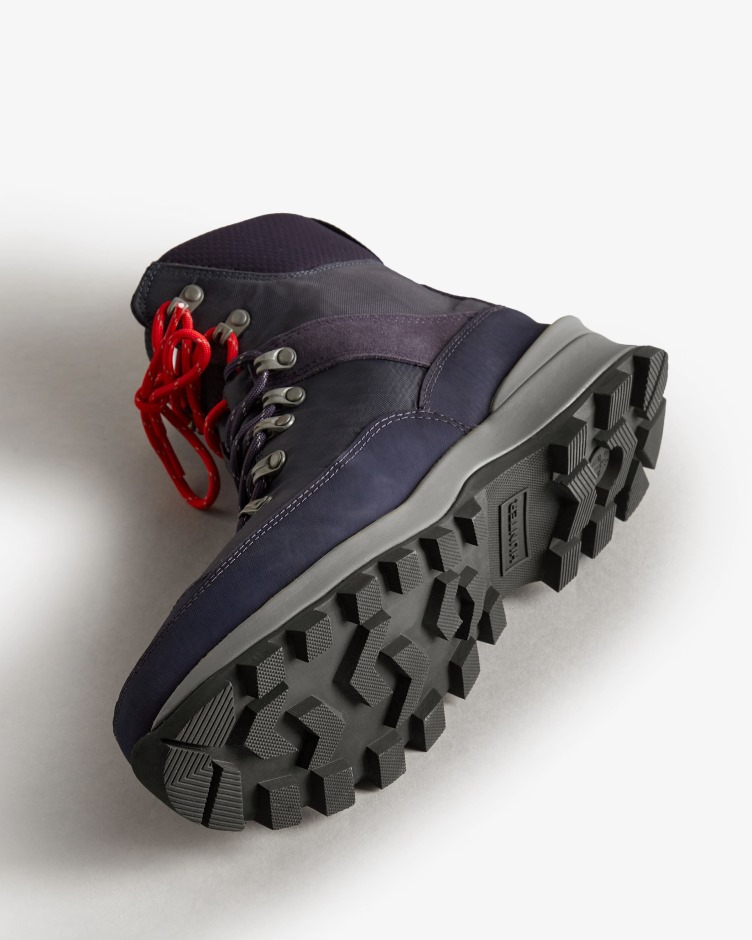 Botas De Comando De Poliéster Reciclado Isoladas Para Homens Caçadores Mineral Azul Marinho