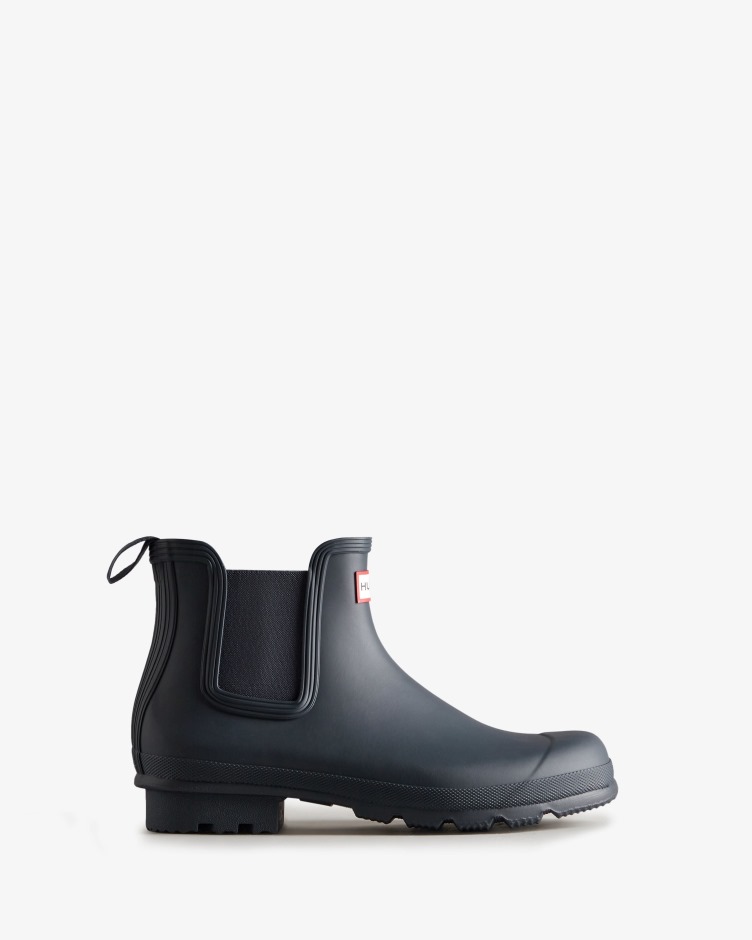 Botas Chelsea Originais Masculinas Hunter Navy