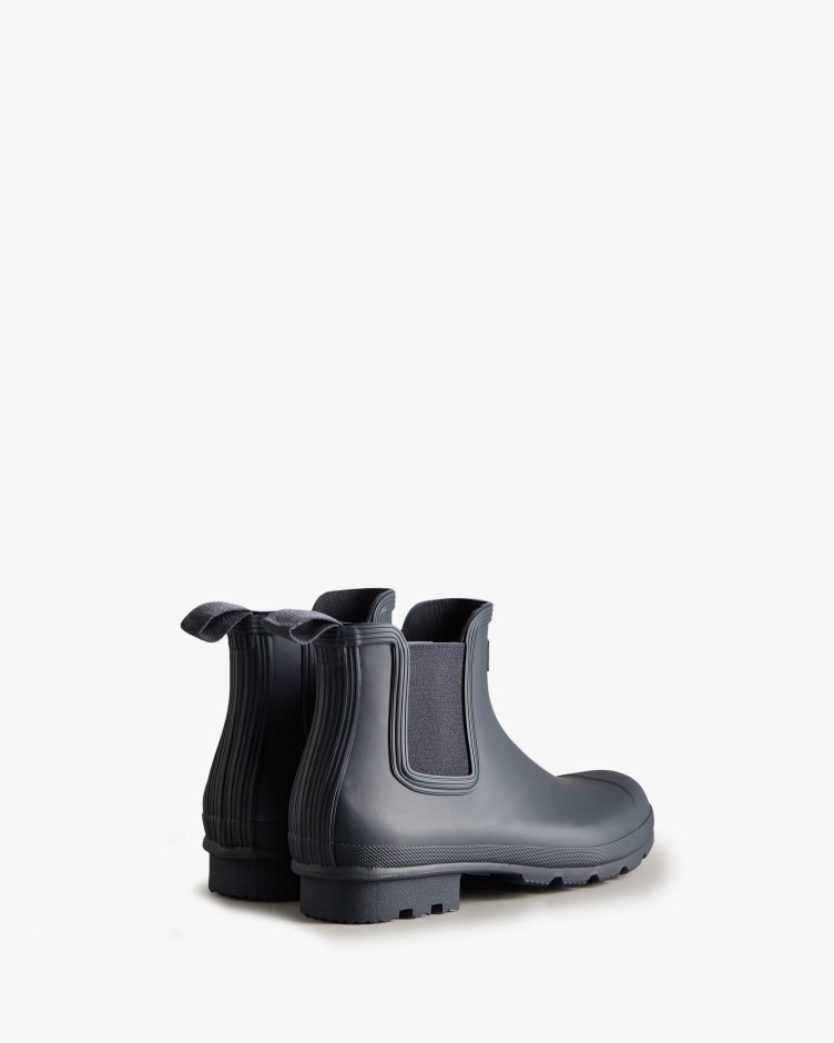 Botas Chelsea Originais Masculinas Hunter Navy