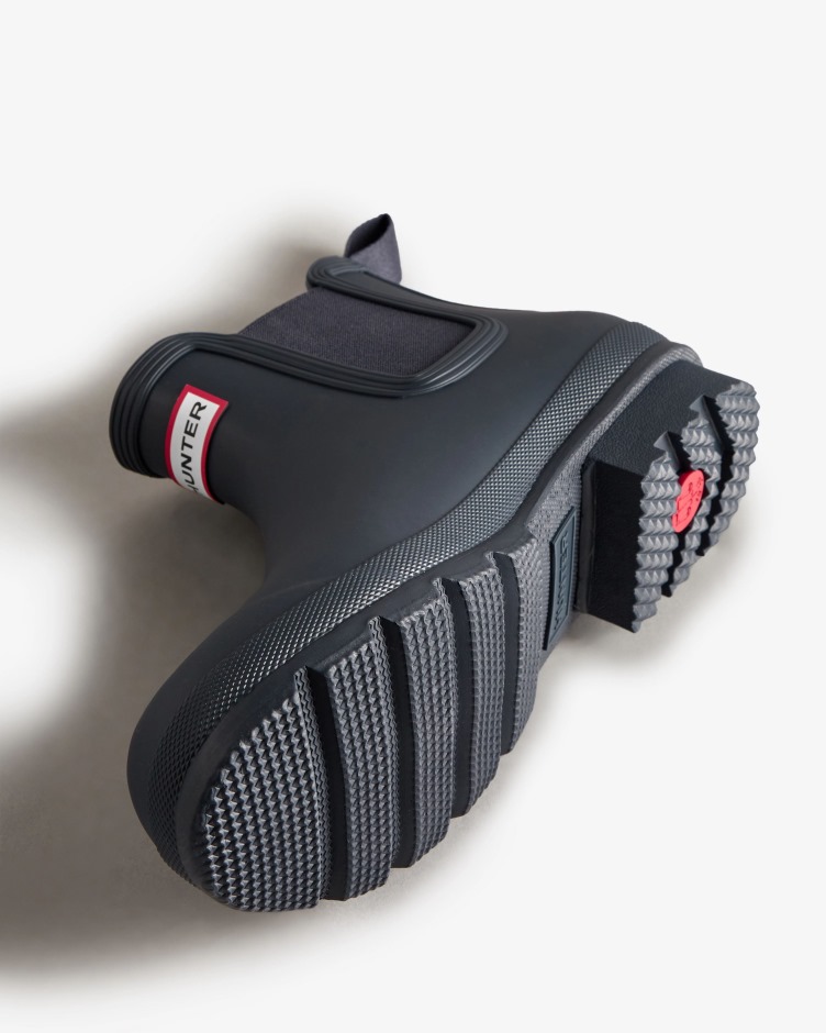 Botas Chelsea Originais Masculinas Hunter Navy