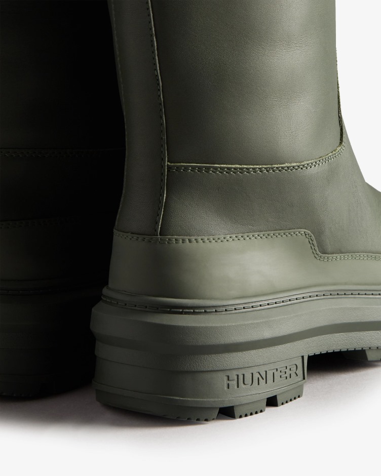 Hunter Women's Killing Eve Bota De Perseguição De Altura Oliva