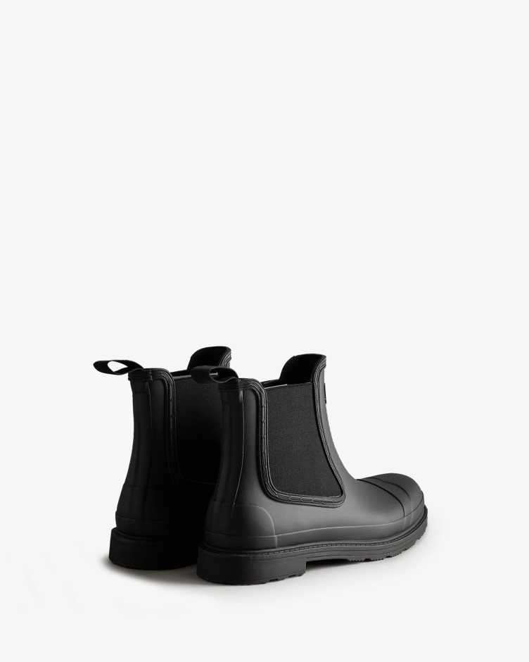 Botas Masculinas Hunter Chelsea Pretas