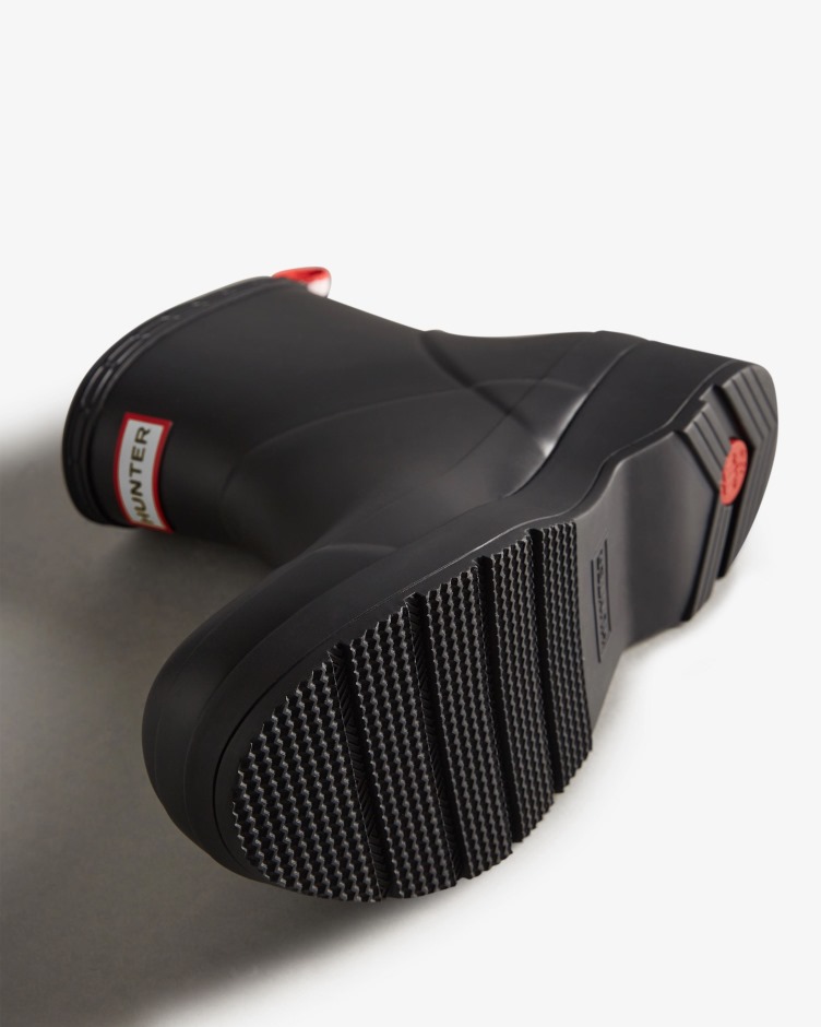 Botas De Chuva Curta Masculinas Hunter Play Pretas