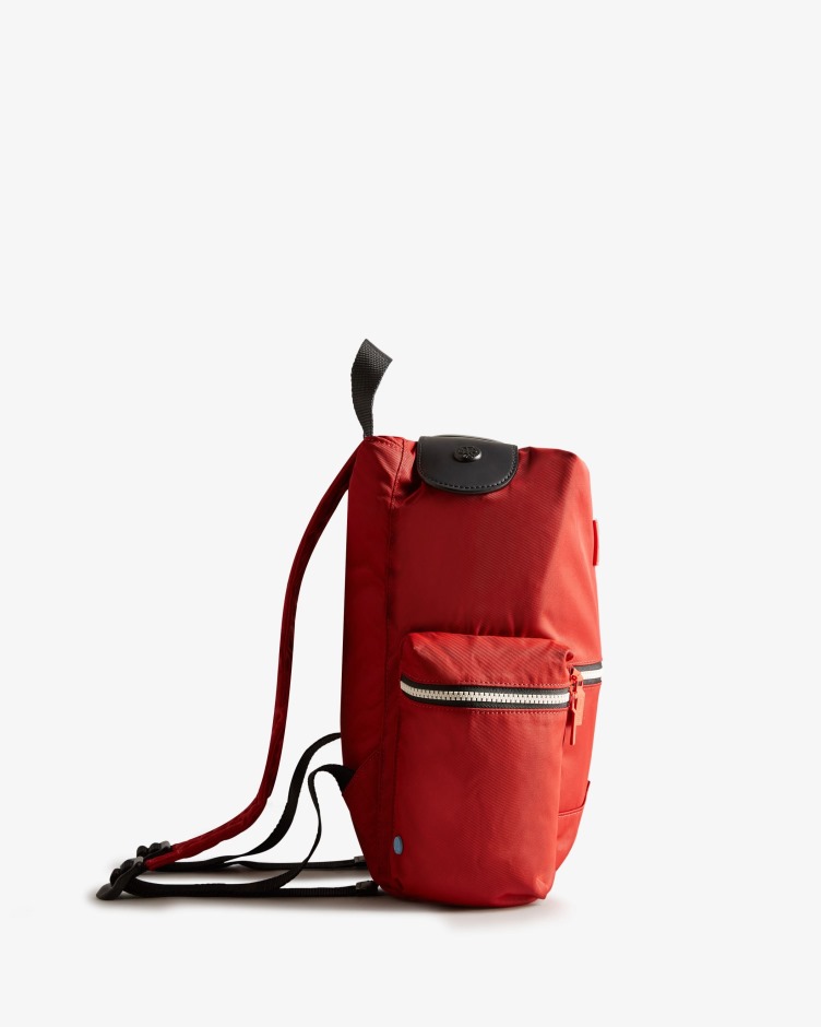 Mochila Hunter Mini Top Clip - Nylon Militar Vermelho