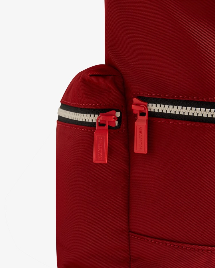 Mochila Hunter Mini Top Clip - Nylon Militar Vermelho