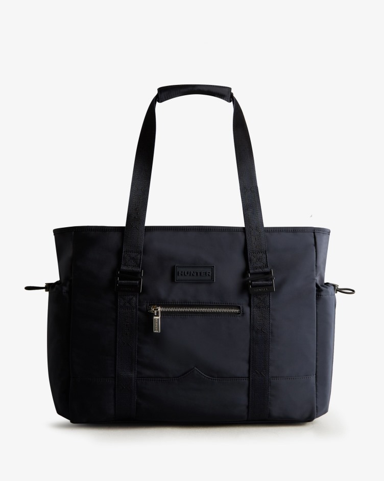 Hunter Refinada Bolsa Tote Sustentável Azul Marinho