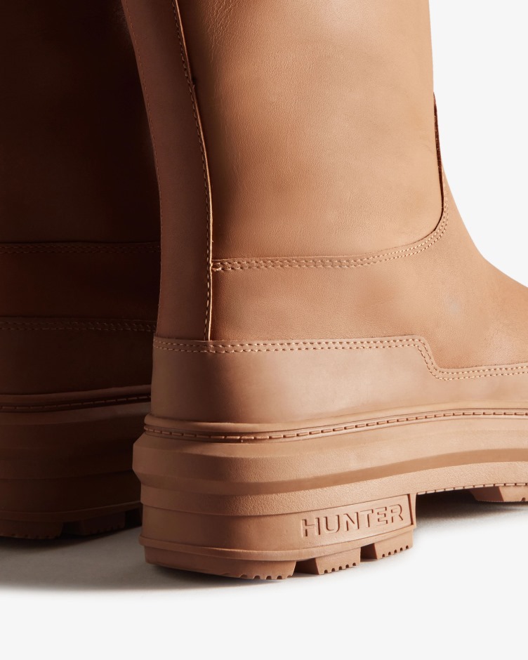 Hunter Women's Killing Eve Bota De Perseguição Alta Mawson Creek Brown