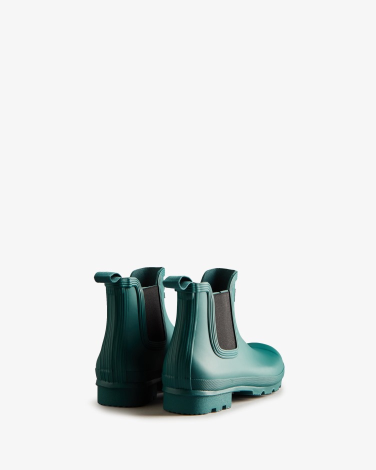 Botas Chelsea Originais Masculinas Hunter Loch Awe Blue