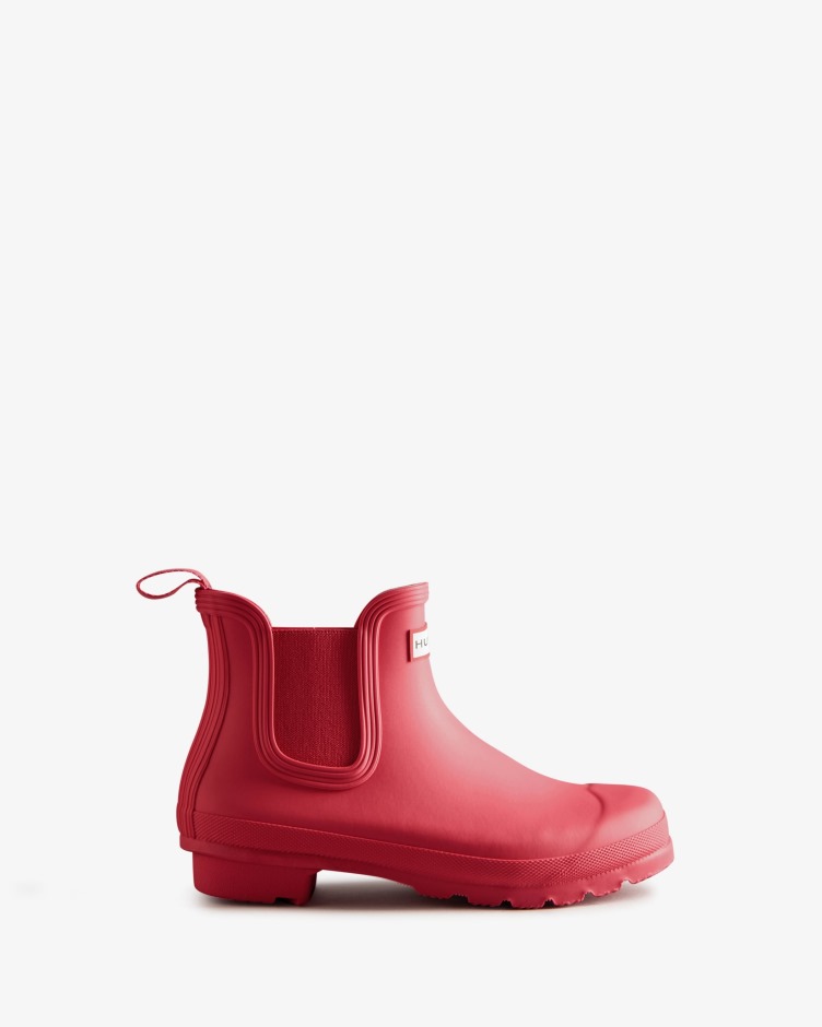 Botas Chelsea Originais De Mulher Caçadora Rowan Rosa