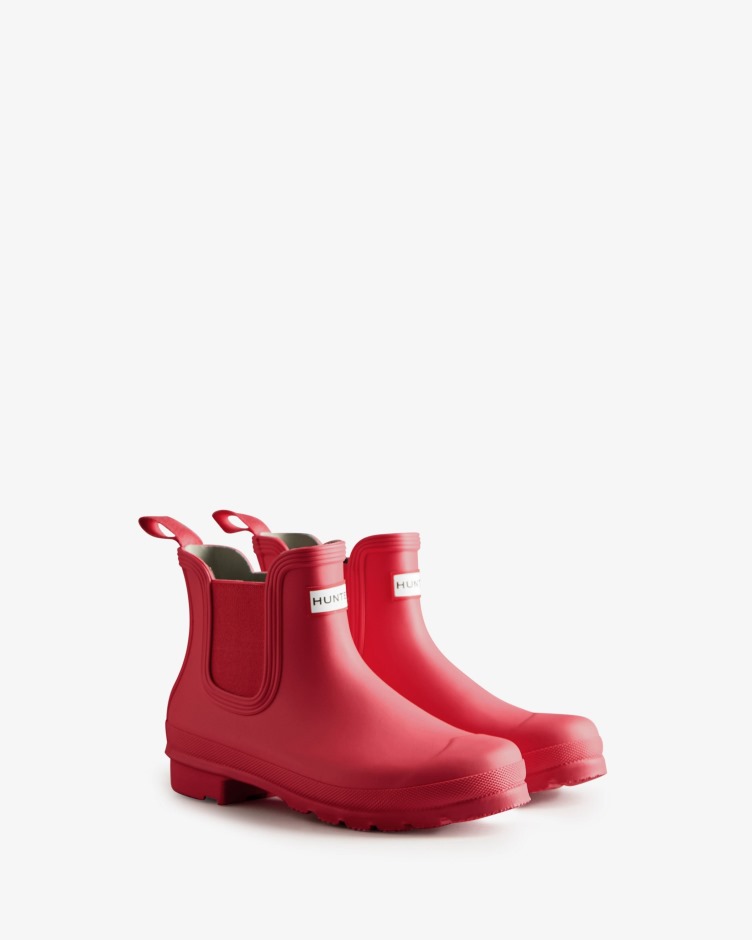 Botas Chelsea Originais De Mulher Caçadora Rowan Rosa