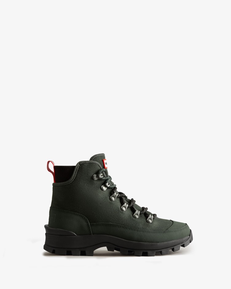 Botas De Comando Do Deserto De Lona Feminina Caçadora Verde Musgo ártico