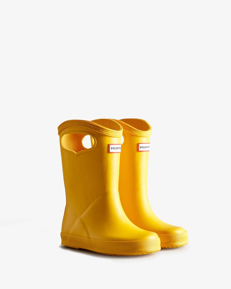 Hunter Kids First (18 Meses-8 Anos) Botas De Chuva Amarelas