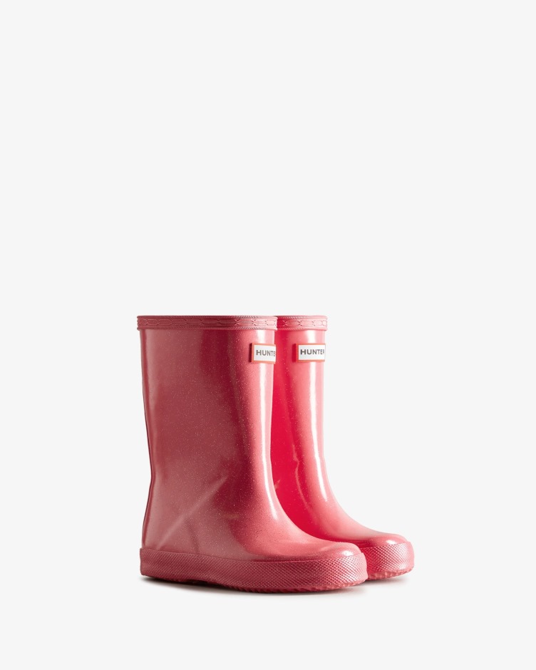 Hunter Kids First (18 Meses-8 Anos) Botas De Chuva Starcloud Arcade Rosa