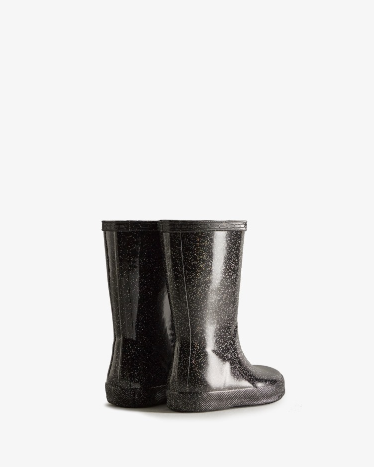 Hunter Kids First (18 Meses-8 Anos) Botas De Chuva Starcloud Pretas Multi