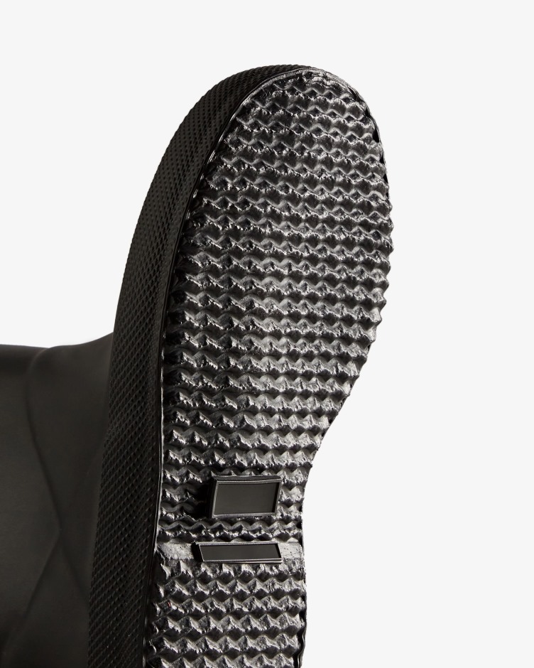 Hunter Original Kids Primeiro (18 Meses-8 Anos) Botas De Chuva Pretas