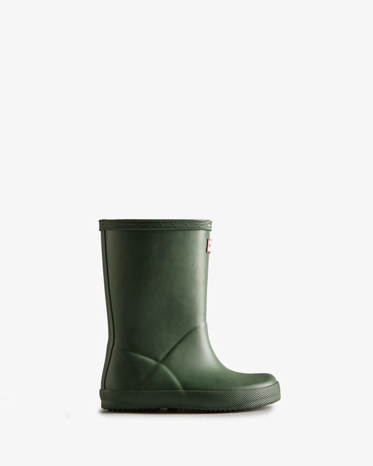 Hunter Original Kids First (18 Meses-8 Anos) Botas De Chuva Hunter Verde