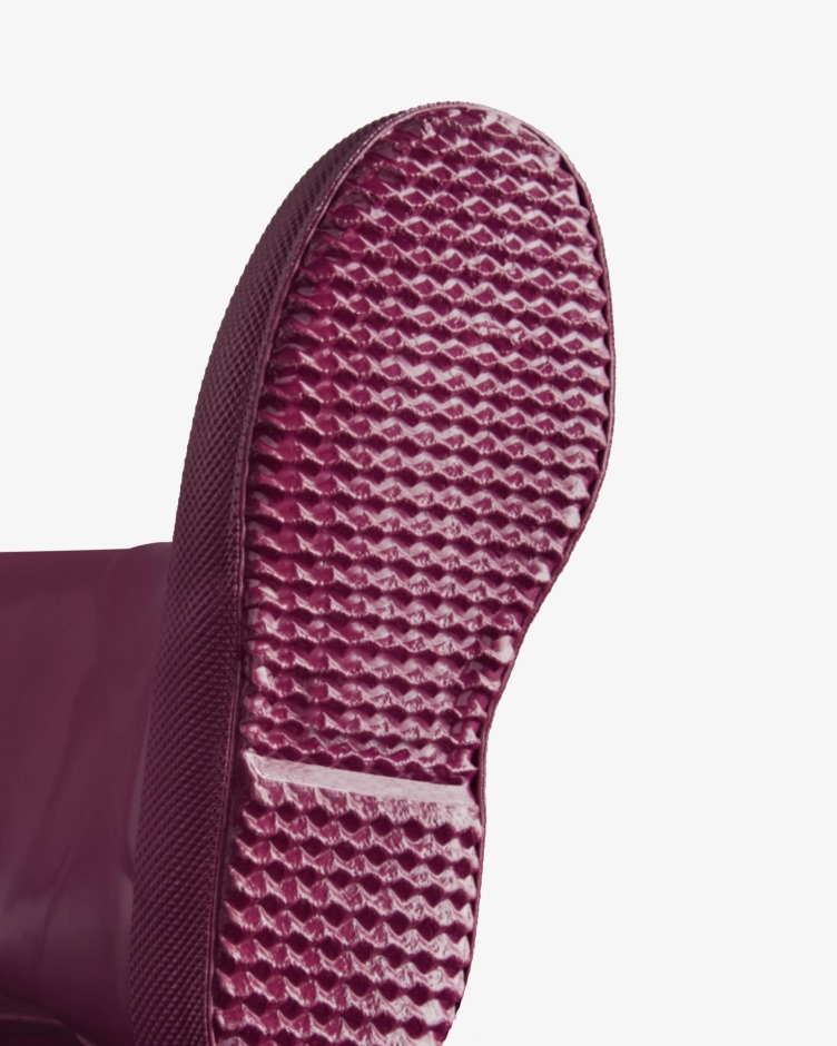 Hunter Original Kids First (18 Meses-8 Anos) Brilhante Botas De Chuva Violeta