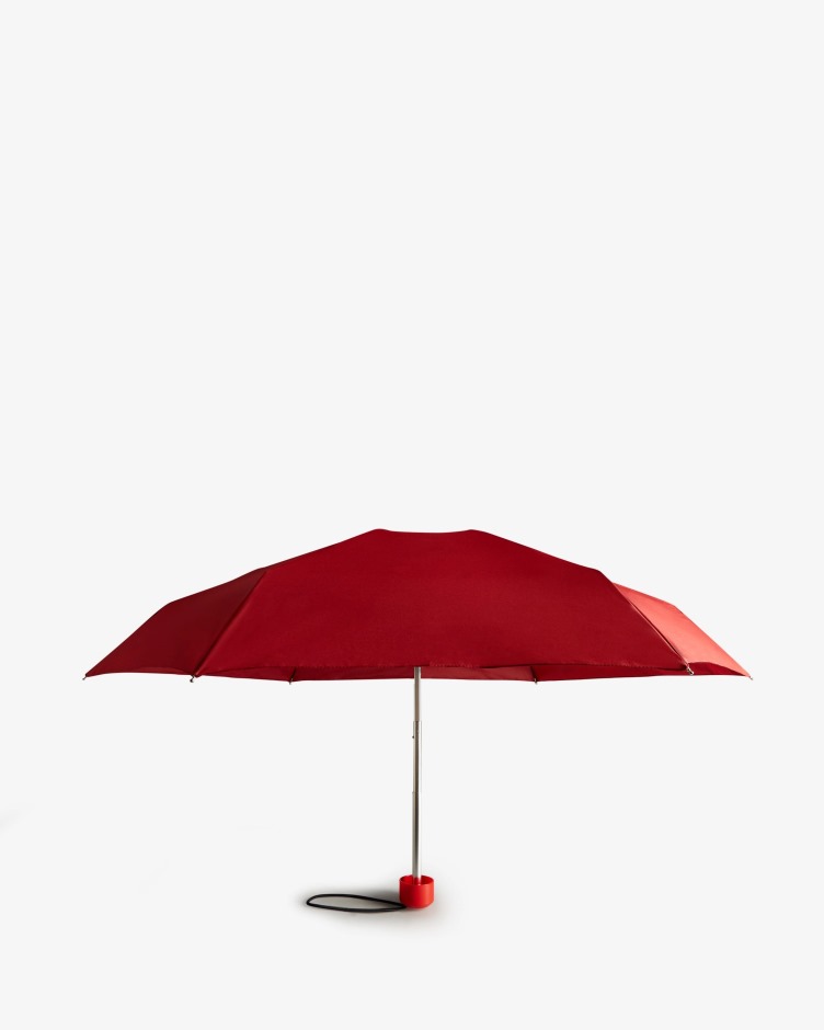 Hunter Mini Guarda-chuva Compacto Vermelho Militar