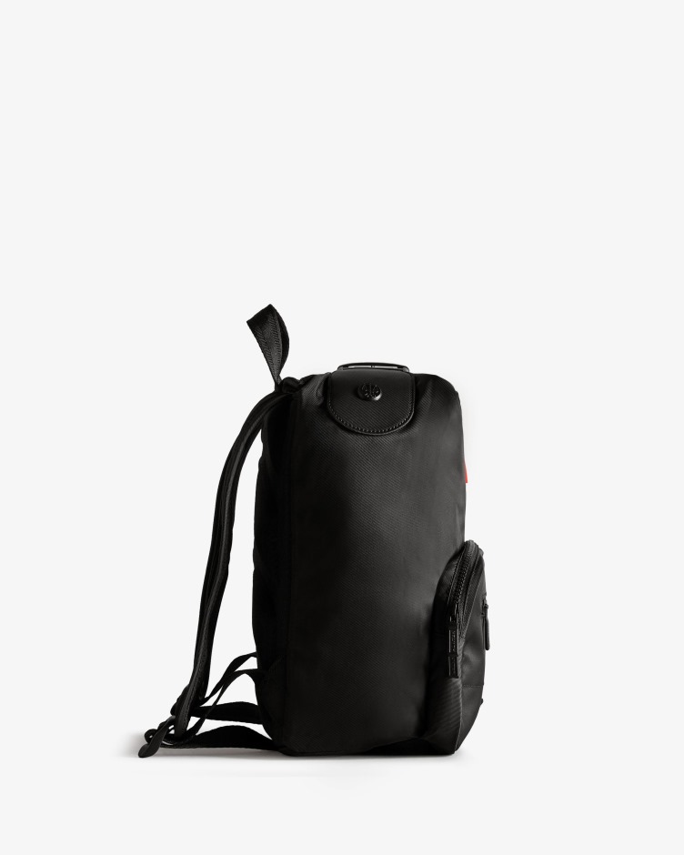 Hunter Mini Mochila De Nylon Pioneiro Top Clip Preta