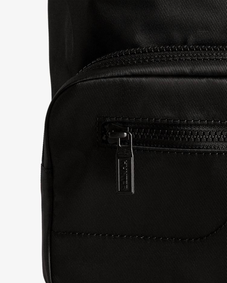 Hunter Mini Mochila De Nylon Pioneiro Top Clip Preta