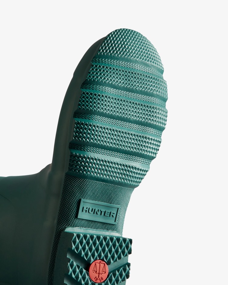 Botas De Chuva Curtas Originais Masculinas Hunter Loch Awe Blue