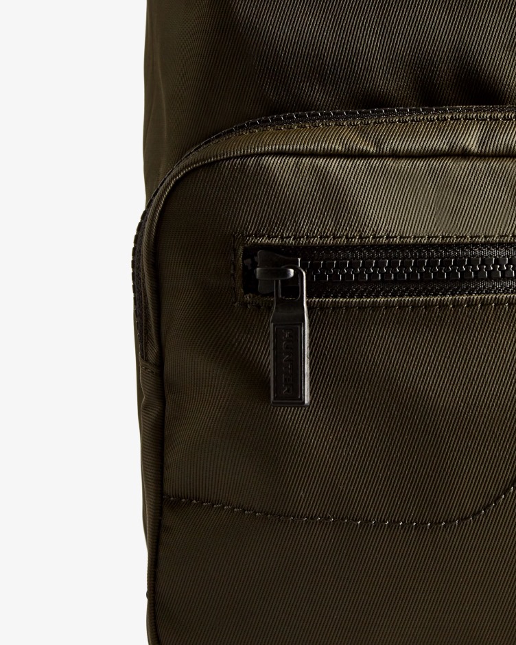 Hunter Mini Mochila De Nylon Pioneiro Top Clip Azeitona Escura