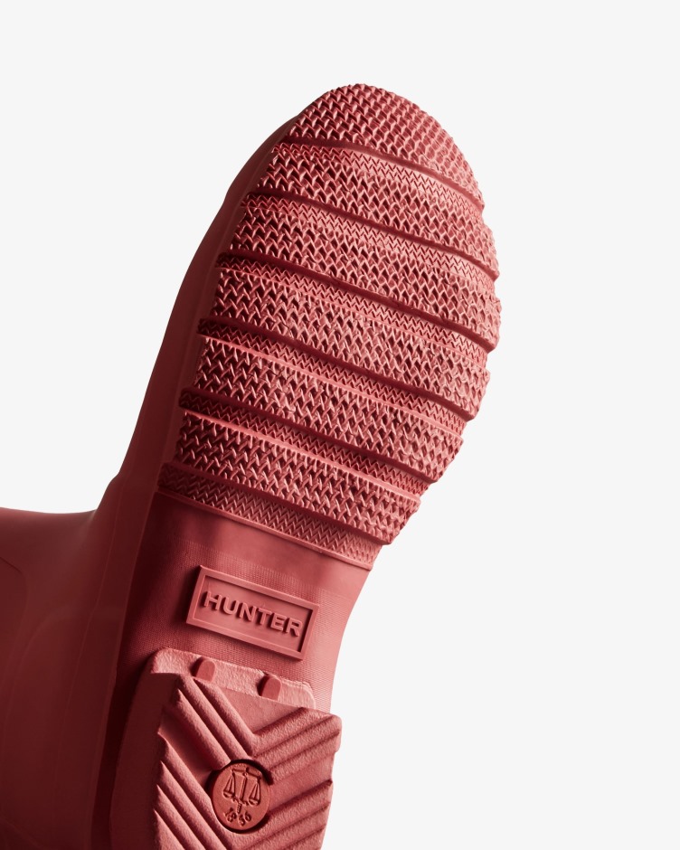 Botas De Chuva Altas Originais Femininas Hunter Glenmore Rose