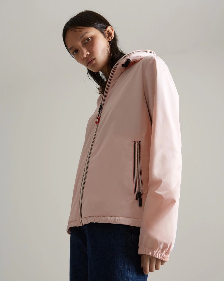 Jaqueta Hunter Feminina Reciclada Leve Embalável Azalea Rosa