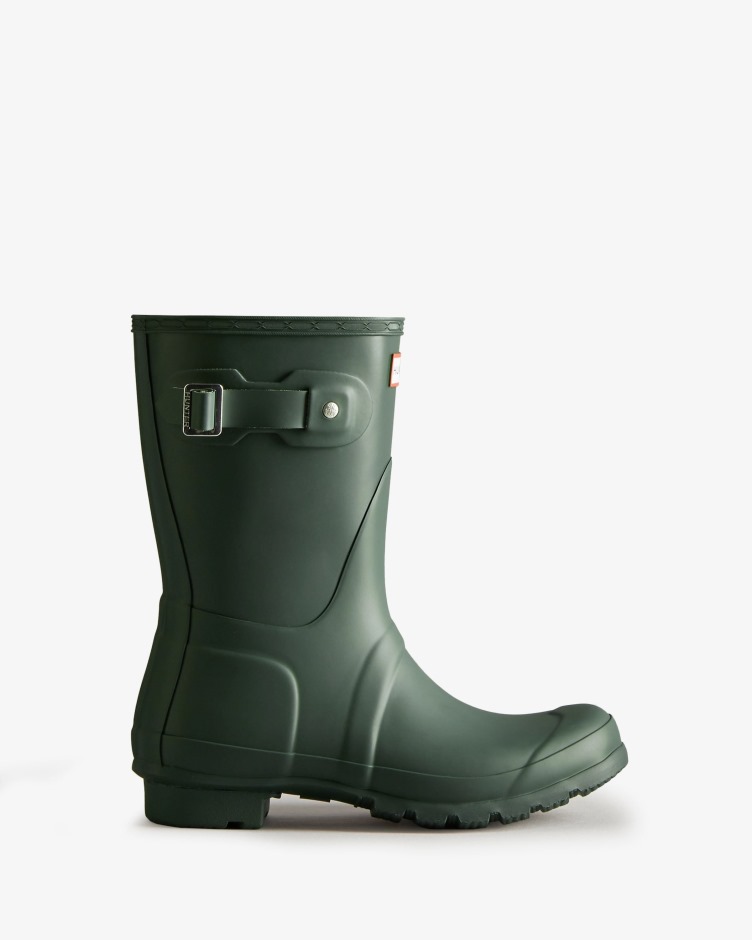 Botas De Chuva Curtas Originais De Mulher Hunter Verde Caçador