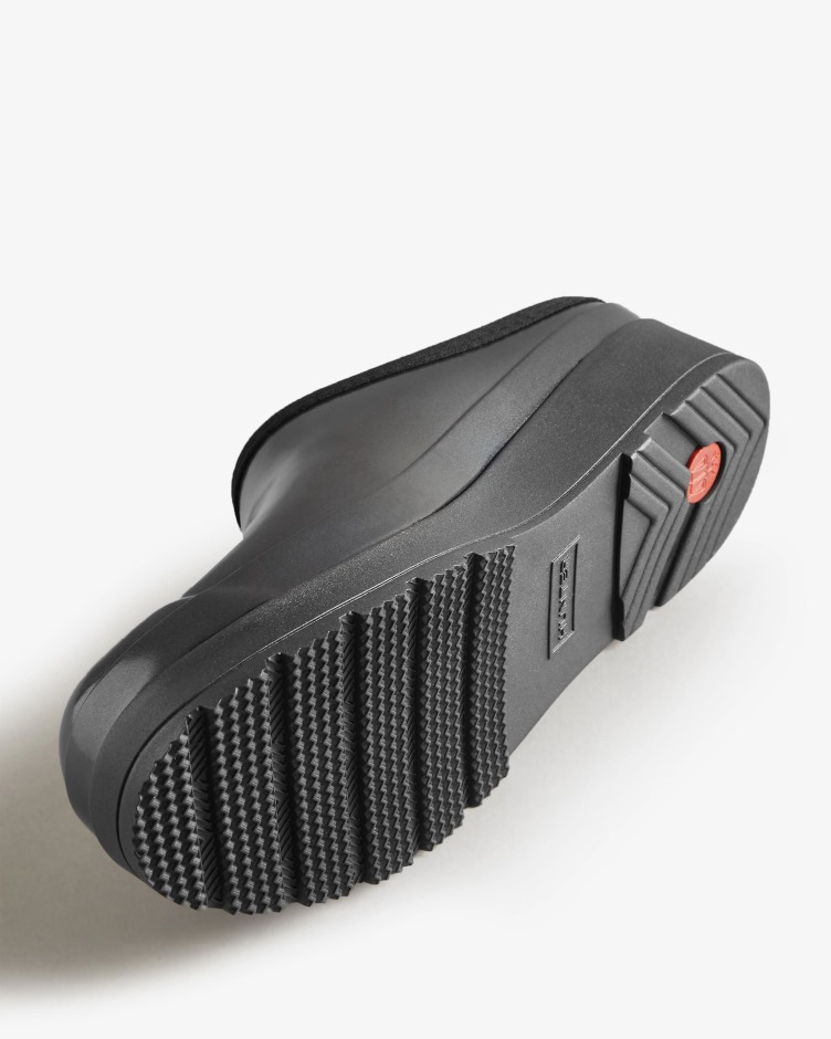 Caçador Jogo Feminino Nebulosa Tamancos Preto