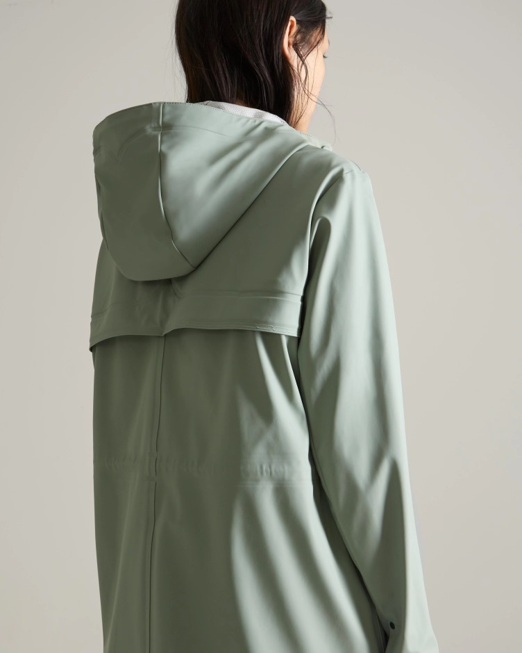 Jaqueta Impermeável Leve Feminina Hunter Sweet Gale Green