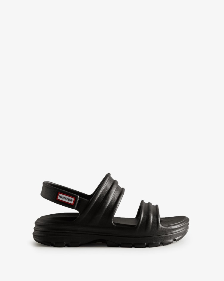 Sandália Feminina Hunter Flor Preta