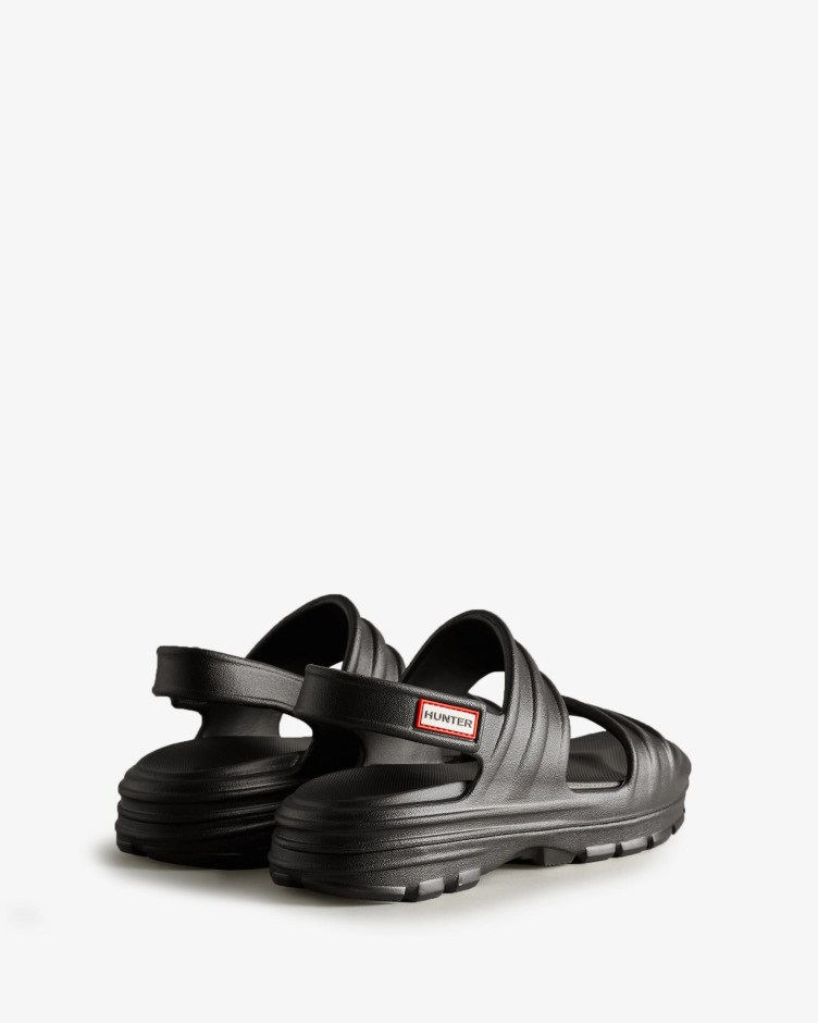 Sandália Feminina Hunter Flor Preta