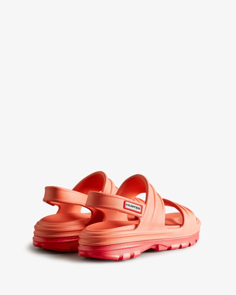 Hunter Sandália Feminina Flor Copo De Sol Laranja-rowan Rosa