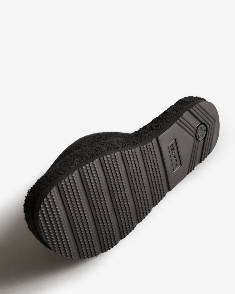 Plataforma De Praia De Toalha De Toalha De Banho Feminina Hunter Slide Ajustável Preto