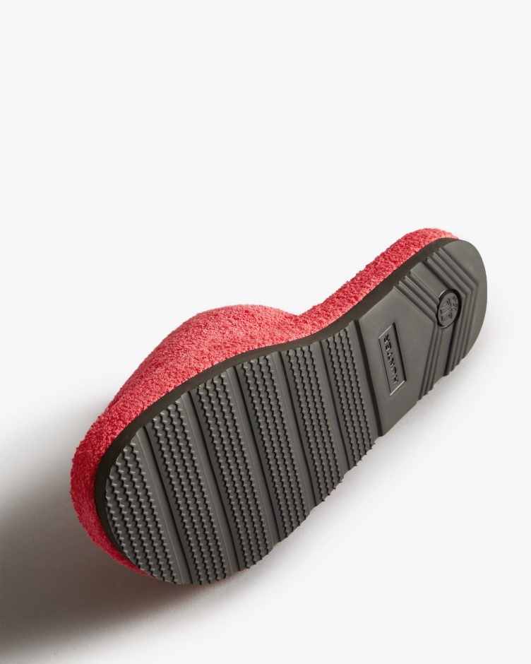 Hunter Toalha Felpuda Feminina Plataforma De Praia Ajustável Slide Rowan Rosa