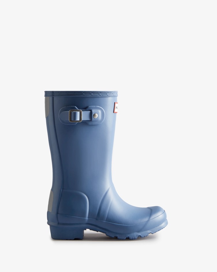 Hunter Original Big Kids (5-11 Anos) Botas De Chuva Stornoway Azul