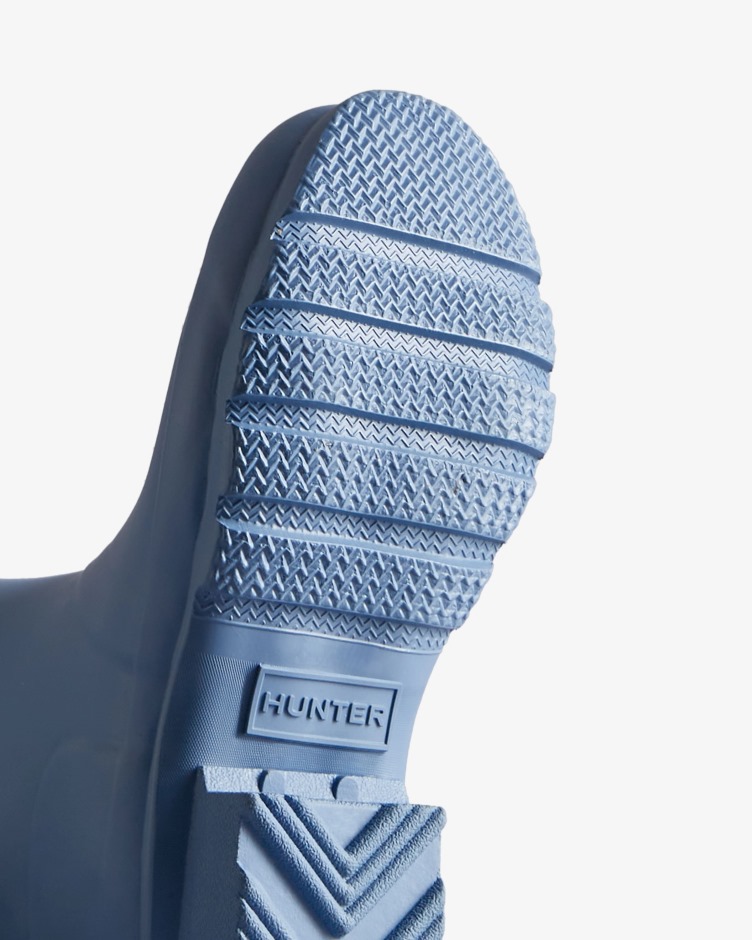 Hunter Original Big Kids (5-11 Anos) Botas De Chuva Stornoway Azul