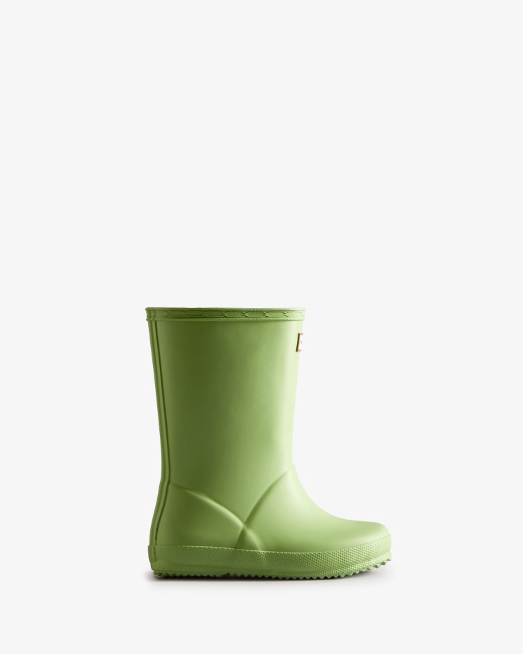 Hunter Original Kids First (18 Meses-8 Anos) Botas De Chuva Verde Samambaia