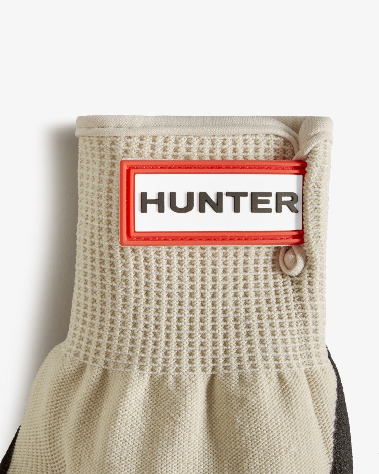 Hunter Luvas De Jardinagem Emborrachadas Pretas