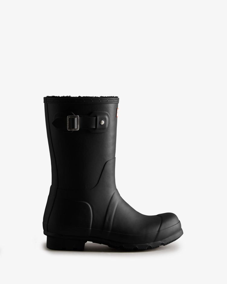 Botas De Chuva Pretas Curtas Para Homens Caçadores Pretas