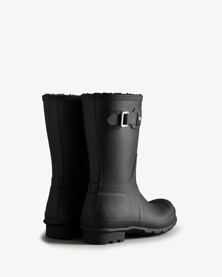Botas De Chuva Pretas Curtas Para Homens Caçadores Pretas