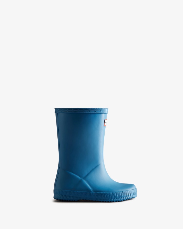 Hunter Original Kids First (18 Meses-8 Anos) Botas De Chuva Panorama Azul