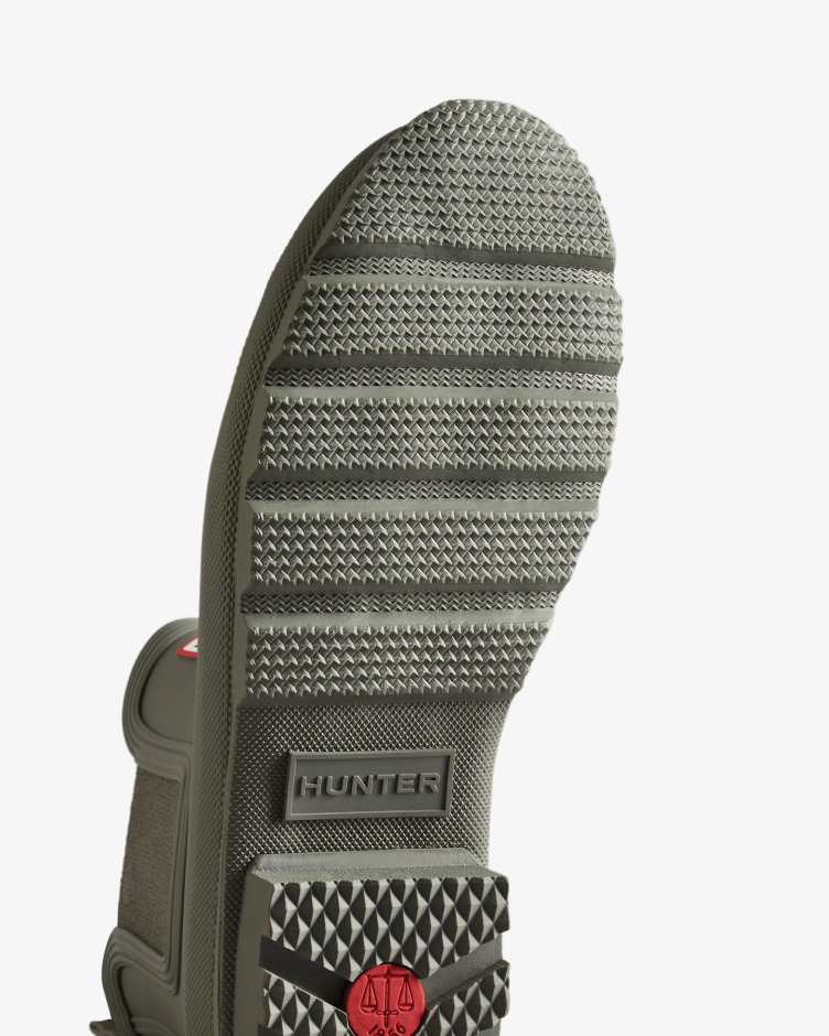 Botas Chelsea Originais Masculinas Hunter Cinza Urbano