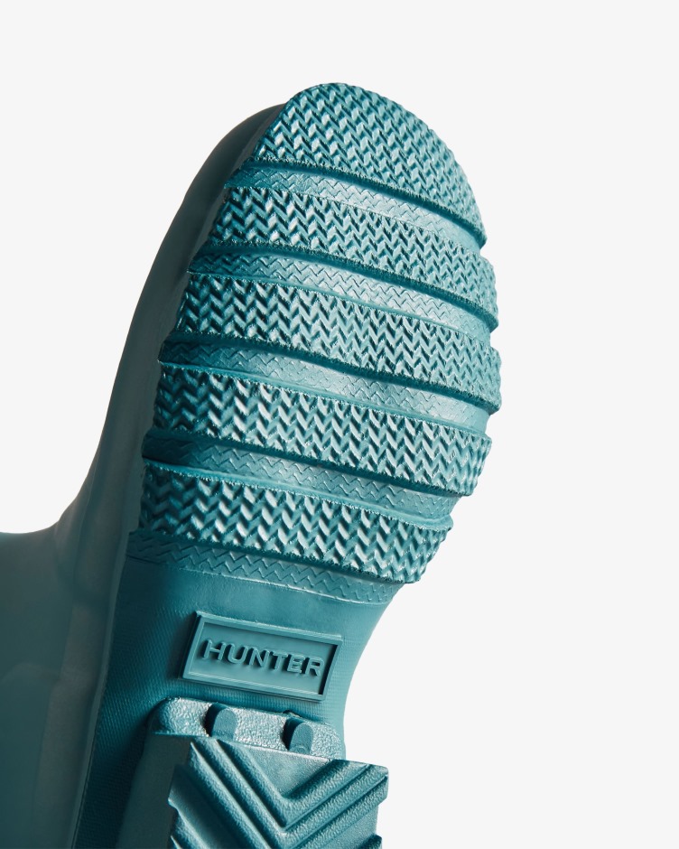 Hunter Original Big Kids (5-11 Anos) Botas De Chuva Azul Opalino
