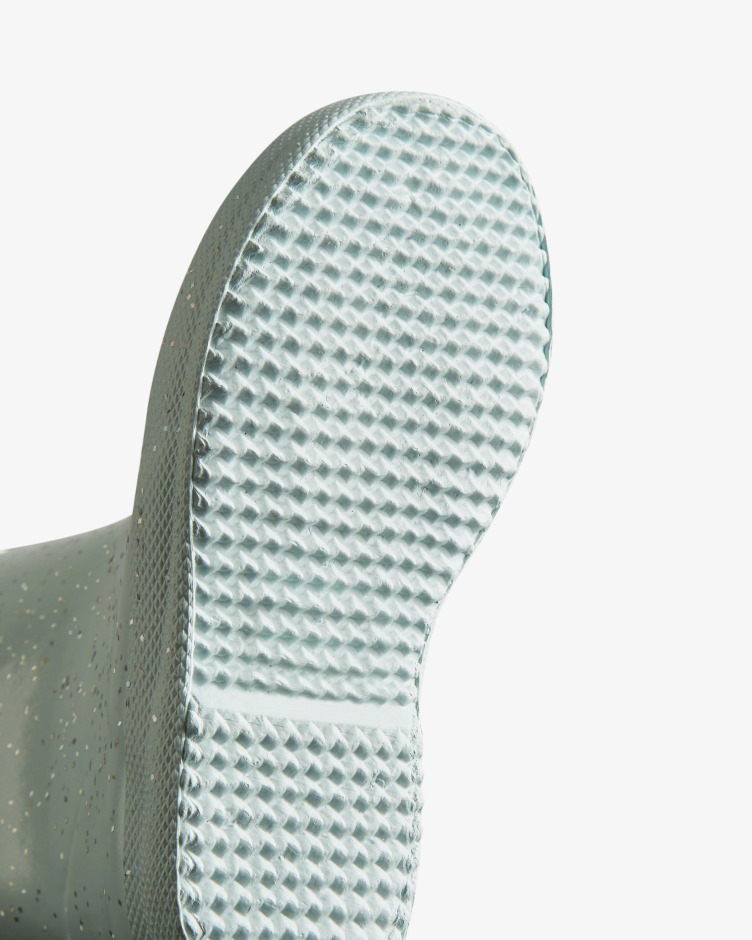 Hunter Kids First (18 Meses-8 Anos) Botas De Chuva Com Glitter Gigante Azul Suave